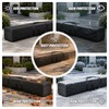 67'' Patio Beach Umbrella Storage Bag, 600D Pool Umbrella Sleeve