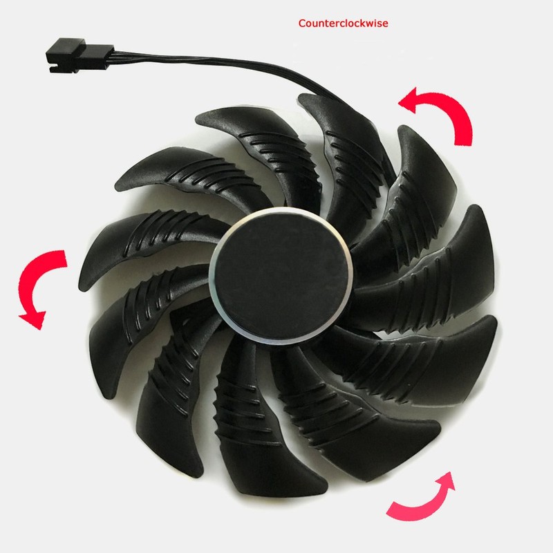 iHaospace 2 Pcs/lot T129215SU Graphics Card Fan for GIGABYTE GTX