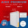 AIRX FILTERS WICKED CLEAN AIR. 16x20x5 Air Filter MERV 13
