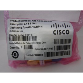 Cisco Aironet AIR-ACC245LA-N Lightning Arrestor Surge Protector N Connector