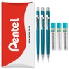 Pentel P200 Series Automatic Mechanical Pencils - HB Lead -
