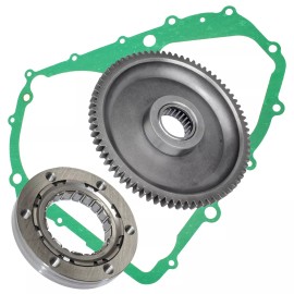 Caltric Starter Clutch Sprag Idler Gear for Arctic Cat 400 4X4 2X4 Automatic 2003-2008