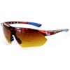 Daredevil Fashion Bifocal Sunglasses with Wrap-Around Sports Design and Anti-Glare