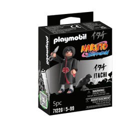 Playmobil 71226 Naruto Shippuden: Itachi Akatsuki, anime collectible figures, collectors toy, playset suitable for children and fans 5+ years