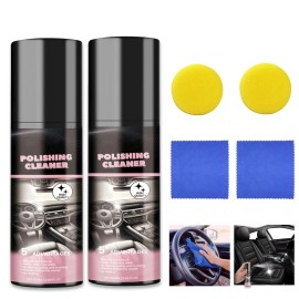 Total Car Interior Cleaner 200ml | All-Purpose Detailer Spray 2Pcs