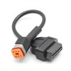 eMoto Solution eMoto Universal 6-Pin to 16-Pin OBD2 Motorcycle Diagnostic