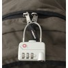TravelSafe Unisex TS0324 TSA Travellock, Silver,