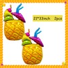Pineapple Balloons Large Pineapple Tropical Drink Foil Balloons Fruit Pineapple