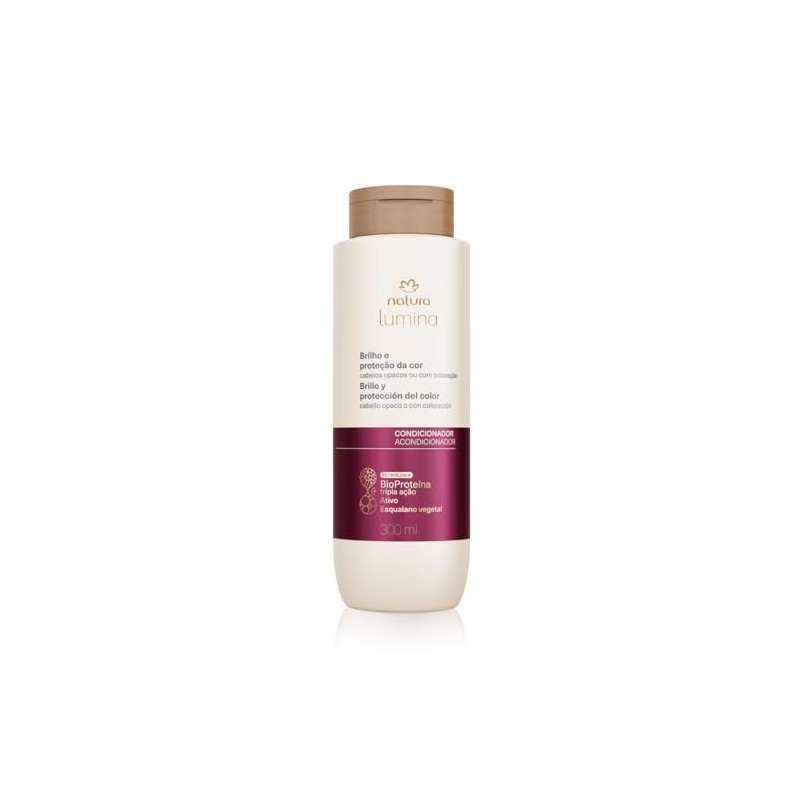 Natura Lumina Acondicionador para Cabello Teñido, Brillo y Protección del