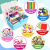 LINAYE 2500+PCS Arts and Crafts Supplies for Kids, DIY Craft