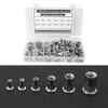 150Pcs M3-M10 Rivet Nut 304 Stainless Steel for Fastening Piece