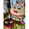 Martha Stewart Patriotic Barbecue Cheeseburger Hamburger Tabletop Decor Couple Mr