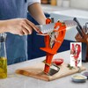 BSFRNF Stainless Steel Knife Sharpener Tool with Bracket, Maintenance Sharpening
