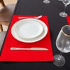 Rinpon Cloth Placemats Set of 8, Linen Type Fabric Placemats