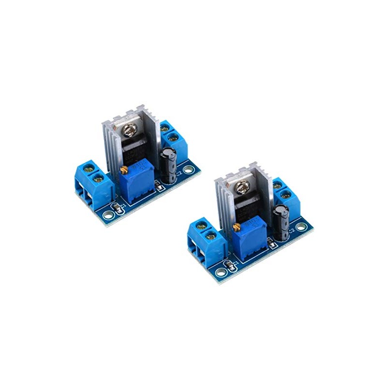 TECNOIOT LM317 DC-DC Converter Adjustable Linear Regulator Step Down Circuit