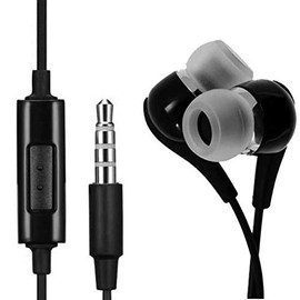 Wired Earphones Headphones Compatible with LG K92 5G Phone - Handsfree Mic 3.5mm Headset Earbuds Earpieces Microphone
