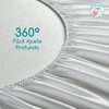 Cubrecolchón Protector de Cama de Bambú Impermeable 3D Transpirable y