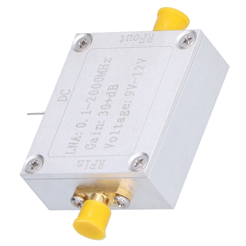 RF Amplifier Broadband Module High Gain Board Low Noise Receiver