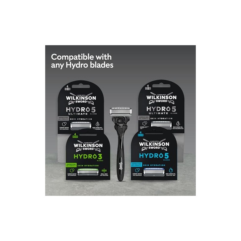 Wilkinson Sword Hydro 5 Ultimate Razors Blade for Men, Refill