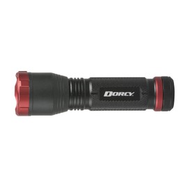 Dorcy 220-Lumen Ultra HD Series Flashlight, Aluminum, Black (41-4333) , 9.20in. x 4.70in. x 1.75in.