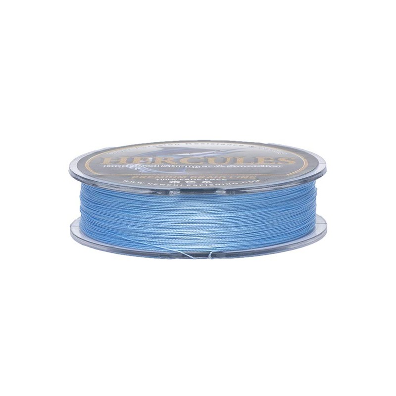 HERCULES Fade-Resistant Braided PE Fishing Line, 4 Strands, Long Casts,