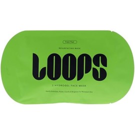 LOOPS FRESH PEEL - Mascarilla Facial de Hidrogel para Renovación - Exfolia Suavemente, Pulir, Aclarar e Iluminar para una Piel Renovada - 5 pzas