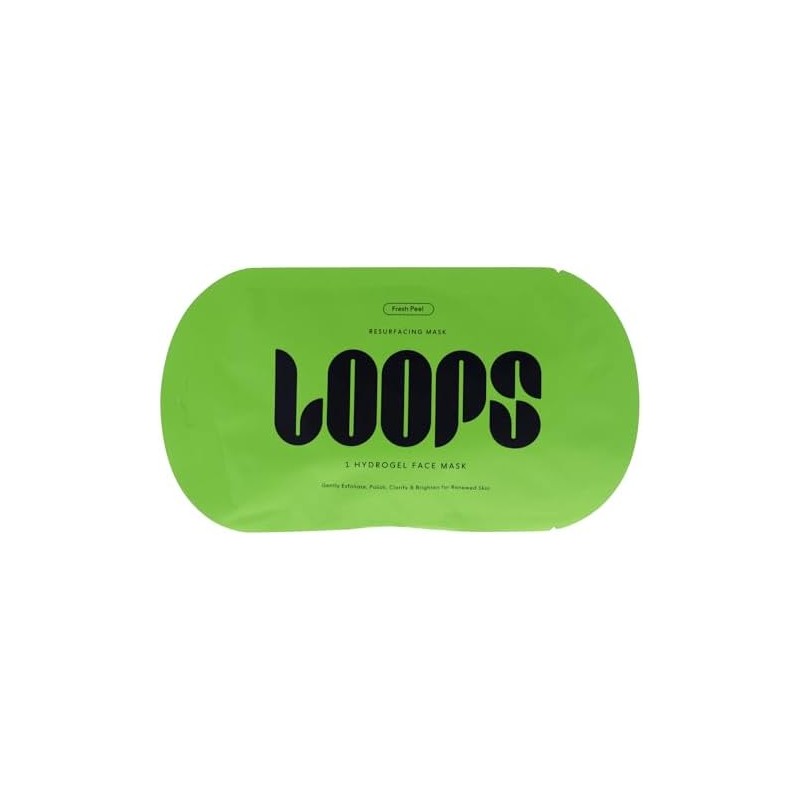 LOOPS FRESH PEEL - Mascarilla Facial de Hidrogel para Renovación