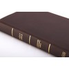 CSB Ultrathin Reference Bible, Brown Genuine Leather, Indexed