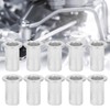 Tuercas remachables, 100 piezas Kit surtido de tuercas remachadas ciegas,