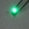 sourcing map 10 Pcs T4.2 3014 2 Green LED Gauge