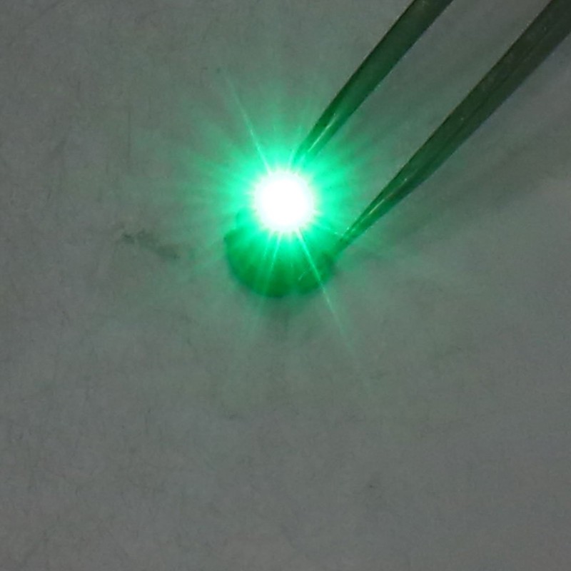 sourcing map 10 Pcs T4.2 3014 2 Green LED Gauge