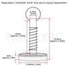NRC&XRC Stainless-Steel 316 Hatch Cover Pull Handle with Spring Hidden