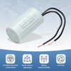 PATIKIL CBB60 12uF Running Capacitors, AC 450V 2 Wires 50/60Hz