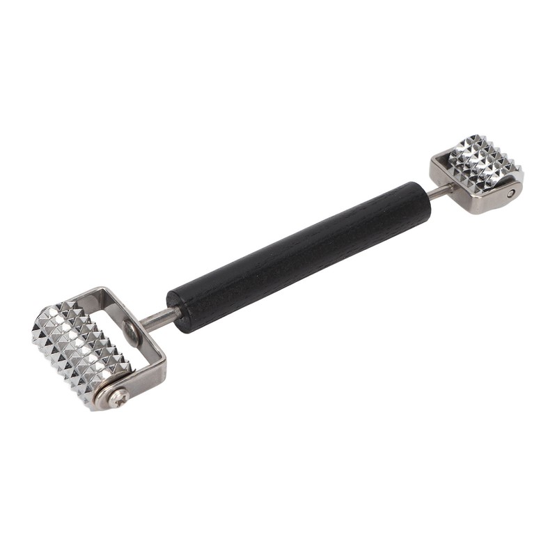 Face Massage Derma Roller Double Head Metal Ridged Derma Roller