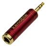 kenable PRO Metal 3.5mm Stereo Jack Plug to 6.35mm Jack
