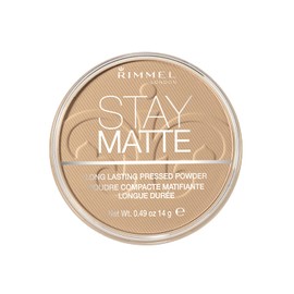 Rimmel London Stay Matte Pressed Powder, Warm Beige, 0.49 Ounce