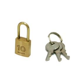 Hinatsu Seisakusho Cylinder Tsuri Lock 0.4 inch (10 mm), 3 Keys 2045D