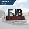 FJB Edition Car Emblem, 3D Letters FJB Car Edition Emblem,