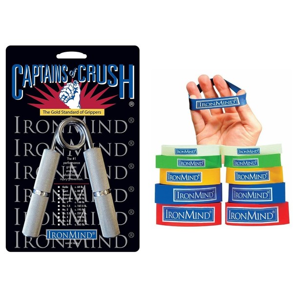 IronMind Two-Way Captains of Crush Grip Strengthener Set: CoC No.