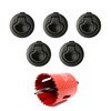 Haasweller 5 x Pull Lock Furniture Lock with Drill 1-21