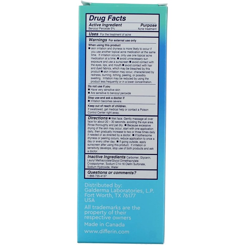 Differin Daily Deep Cleanser Sensitive Skin Formula, 4 Ounce