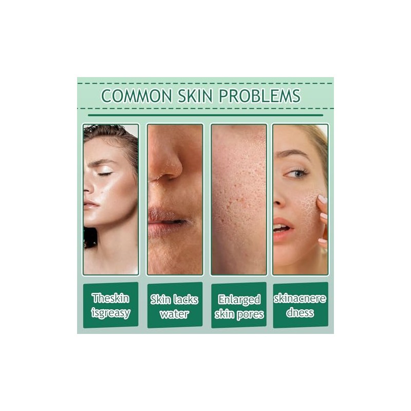 Set Cuidado Facial Aloe Vera Kit Limpiador Tónico Contorno Ojos