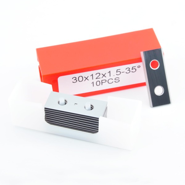 1.18" Scraper Blades Carbide Insert Rectangle Double Edged Blades for