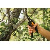 Fiskars SingleStep Pruner Bypass P26, Non-stick coating steel blades, Length: