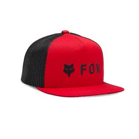 Fox Racing Youth Absolute Snapback Mesh Hat, Flame Red, One Size