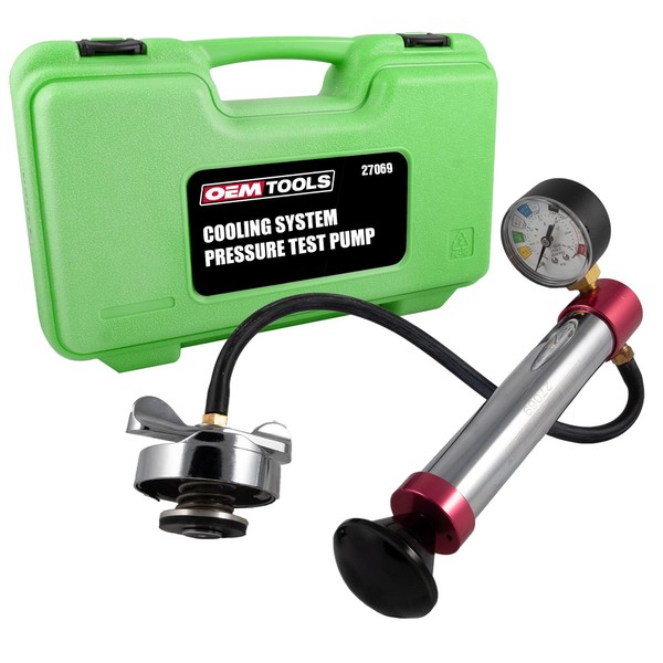 OEMTOOLS 27069 Cooling System Pressure Test Pump, Near Universal Cooling