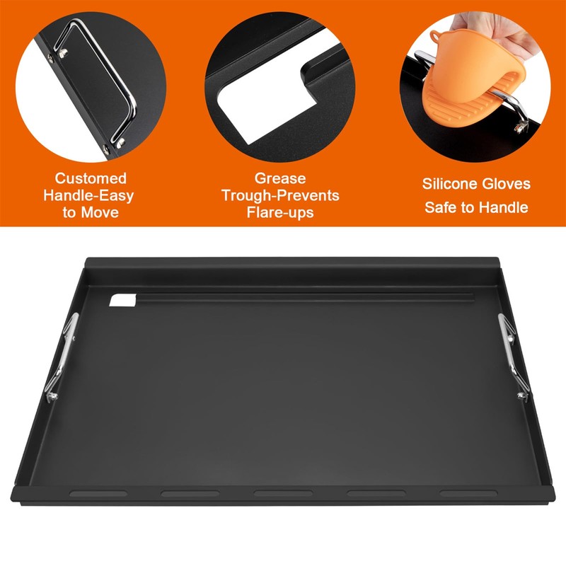Full Size Griddle Insert for Weber Genesis 300 Series E-310
