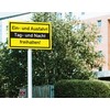 Prolac – 2 x 'Einfahrt freihalten' Sign – PVC Hard