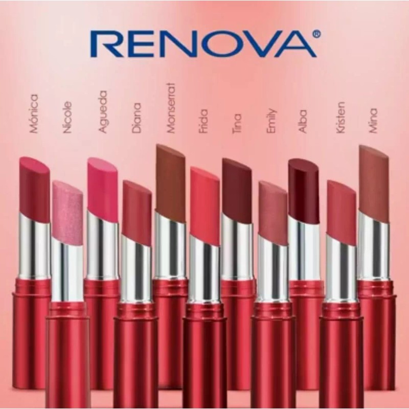 Renova Labial Larga Duración Matte Absoluto Indeleble Nicole Renova