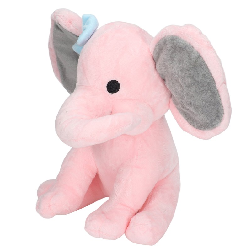 Elephant Plush Toy Multipurpose Cute Safe Comfortable Soft Fluffy Stuffed